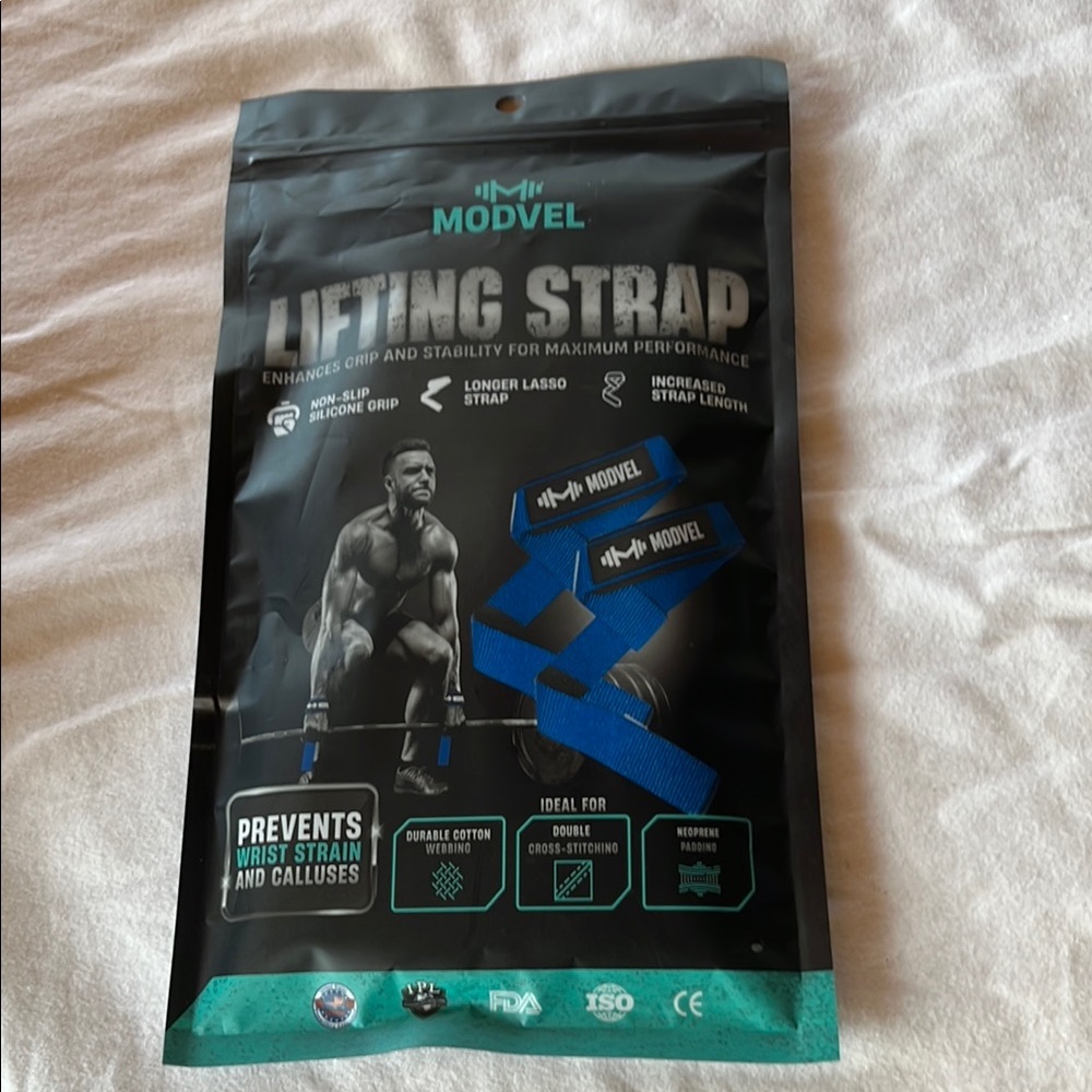 Blue Lifting Strap for Men